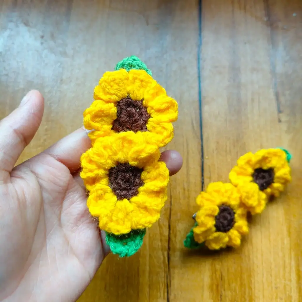 Sunflower Hair Clip